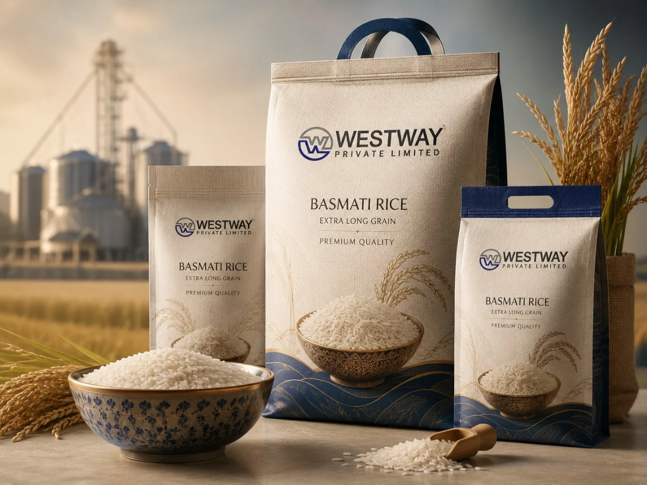 Westway Basmati retail pack sizes